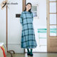 桑妮库拉 纯棉立领蓝色格子连衣裙 女式 Sunny clouds