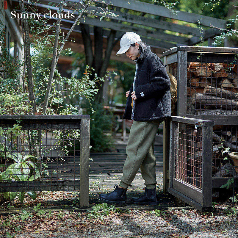 桑妮库拉/Sunny clouds山系缩绒感收口裤绿色休闲长裤女,女装/女士精品,休闲裤,淘宝优惠券,粉丝福利购,淘宝优惠卷