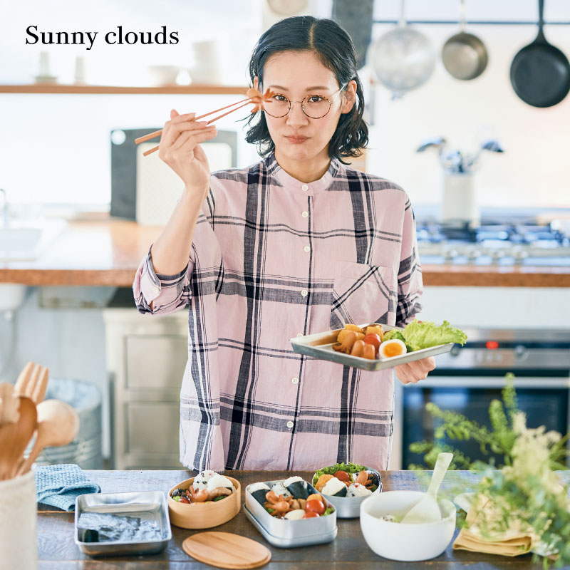 桑妮库拉/Sunny clouds 女式纯棉落肩格子衬衫 女装/女士精品 衬衫 原图主图