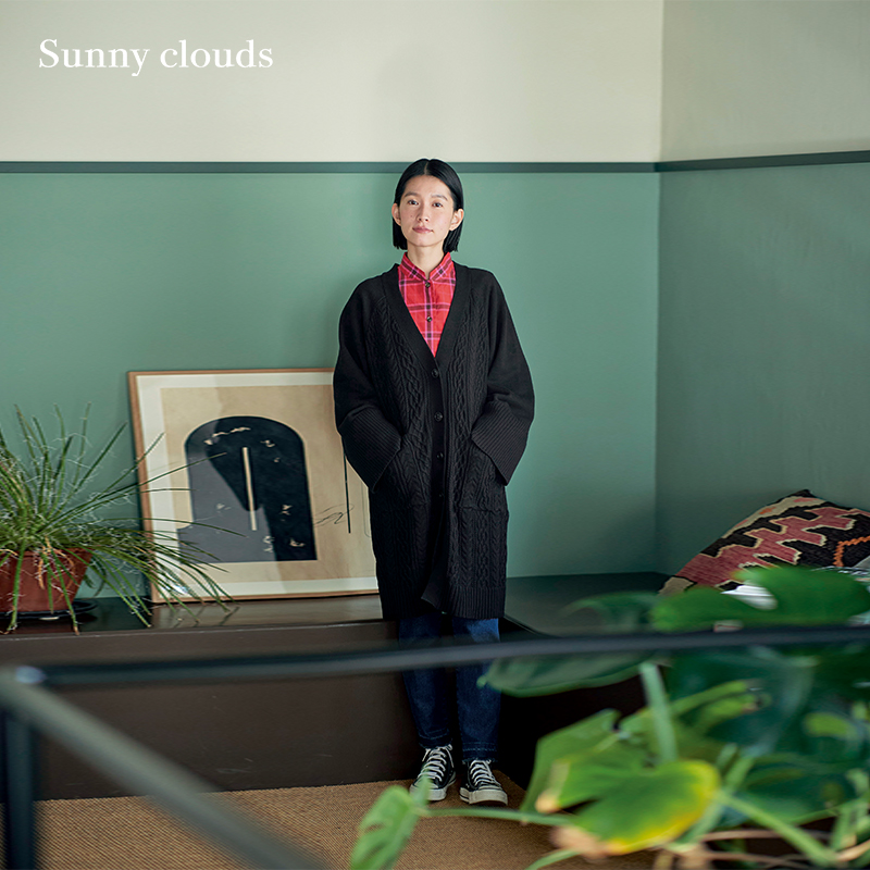 黑色纯棉开衫外套休闲百搭