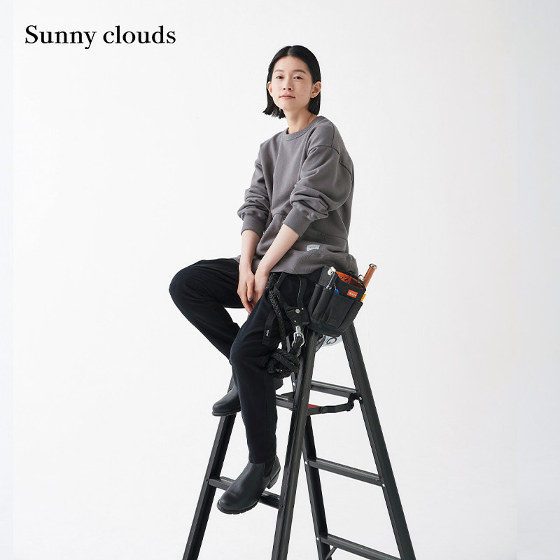 灰色宽松百搭套头卫衣设计感复古