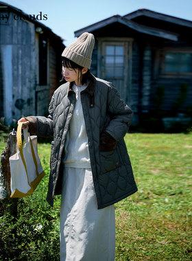 冬季新品 桑妮库拉/Sunny clouds 女式绗缝夹棉外套宽松廓形