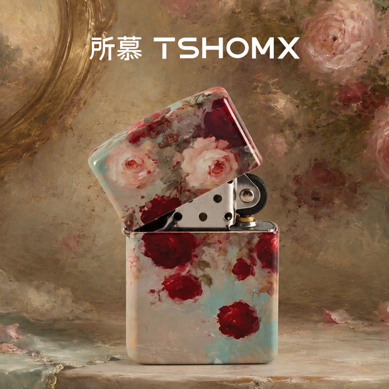 TSHOMX所慕煤油打火机玫瑰旧梦图片