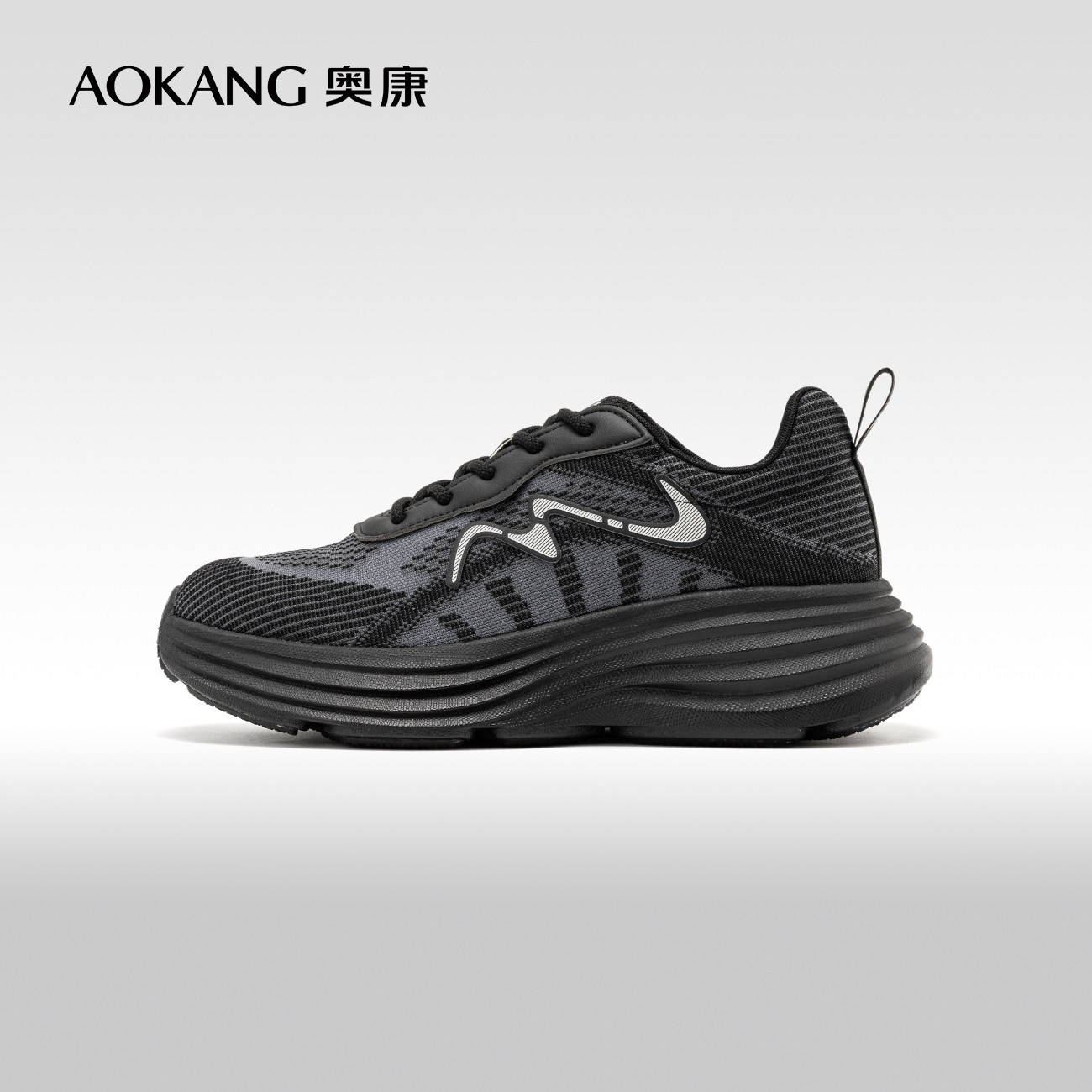 奥康时髦百搭厚底老爹鞋休闲鞋