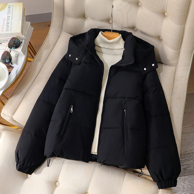 超好看2025冬季新款韩版显瘦羽绒棉服女装短款加厚小个子棉袄外套