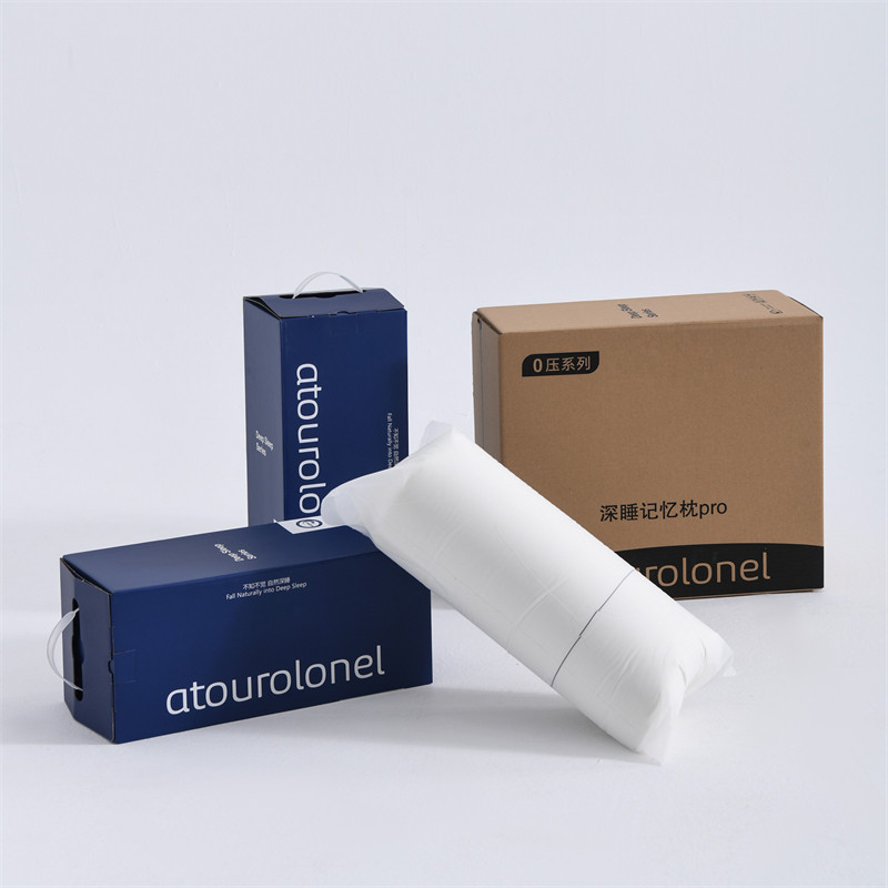2025慢回弹记忆枕高质量礼盒包装家用舒适护颈枕