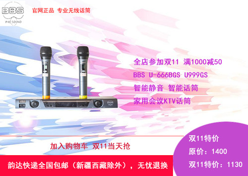 BBS666D无线麦克风BBS