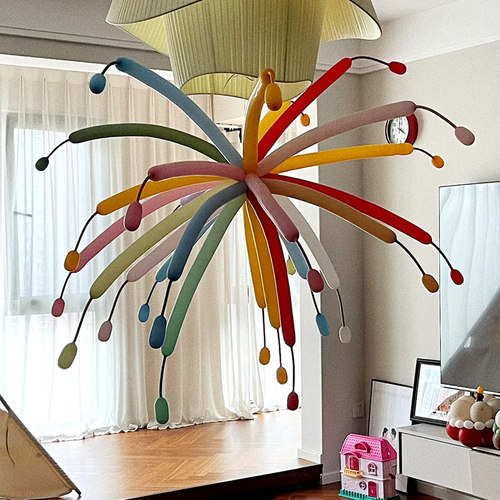 烟花气球生日派对主题魔术气球