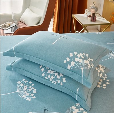 加厚纯棉枕套100一对48*74cm