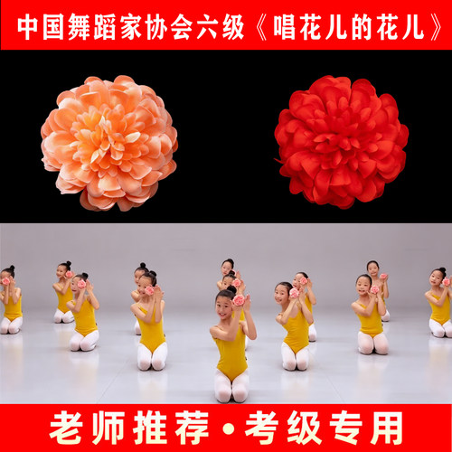 考级六级唱花儿的花儿道具手指花