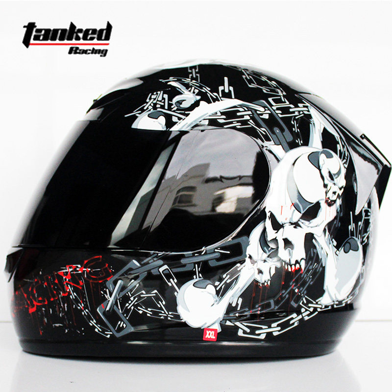 Germany Tanked Racing Tank Helmet motorcycle Full helmet Autumn and winter Fog Helmet Collarin the Motorcycle/Equipment/Fitting , Motorcyclist equipment , Motorcycle Helmets  category - from Buy2taobao.com to provide professional Taobao agent buy service
