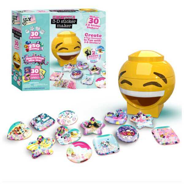 韩国直邮ILY 3D 贴纸制作器儿童过家家玩具