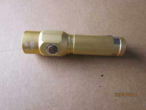量神进口骑行防水小太阳手电筒