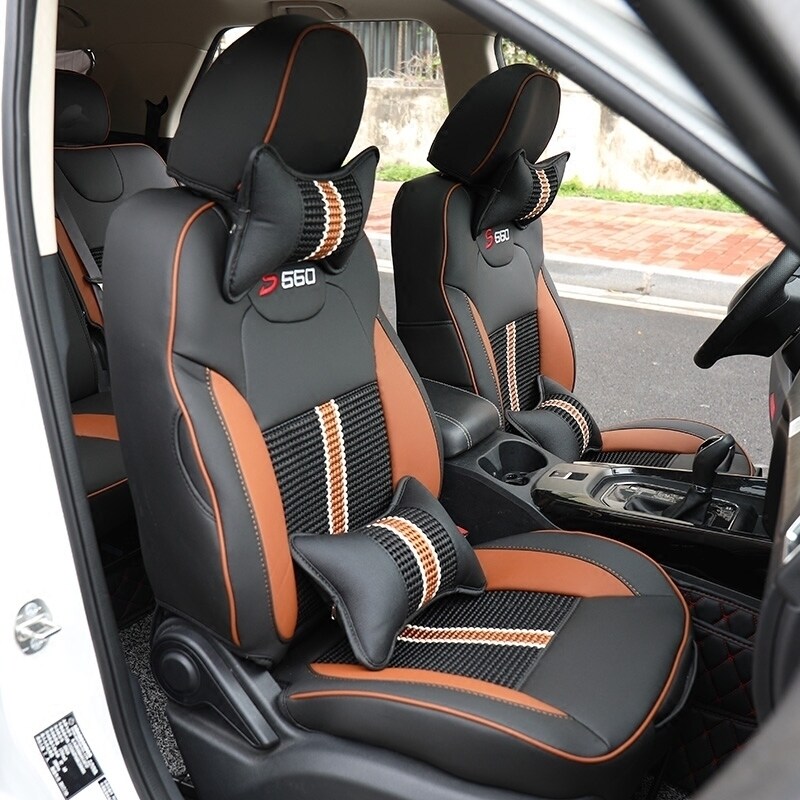 东风风光560透气冰丝坐垫S560汽车改装专用全包座垫四季通用座套