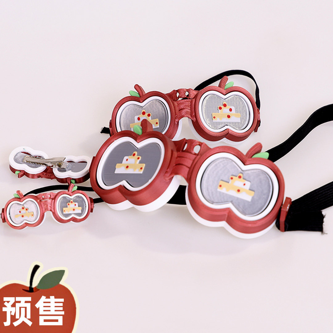 夏以昼生日眼镜 cos道具 娃用配饰图片