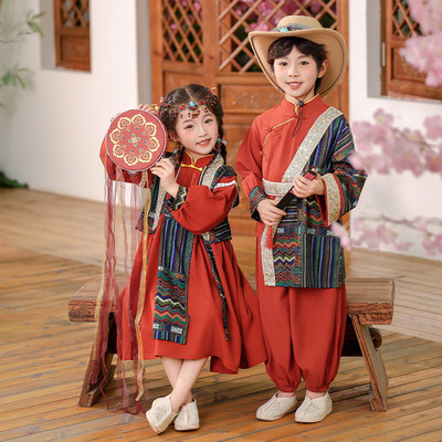 儿童少数民族服饰新疆异域风情