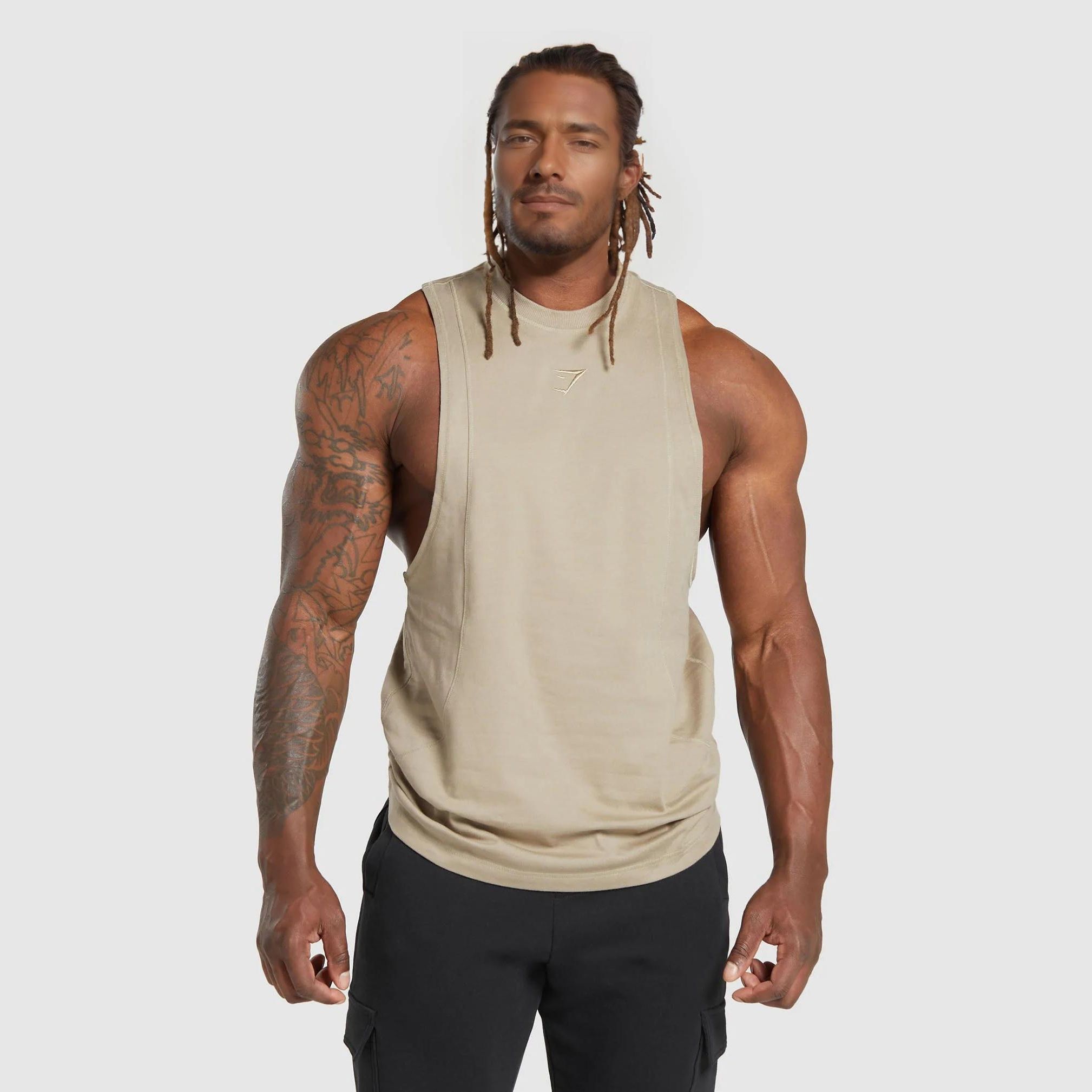 GYMSHARK PREMIUM LFT 美式宽松健身运动背心夏新款无袖坎肩上衣
