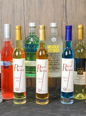 彩色仿真酒瓶假酒摆设样板间酒柜橱柜家居软装拍摄酒吧展示道具酒