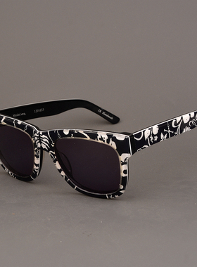 板材复古墨镜防紫外线简约太阳镜