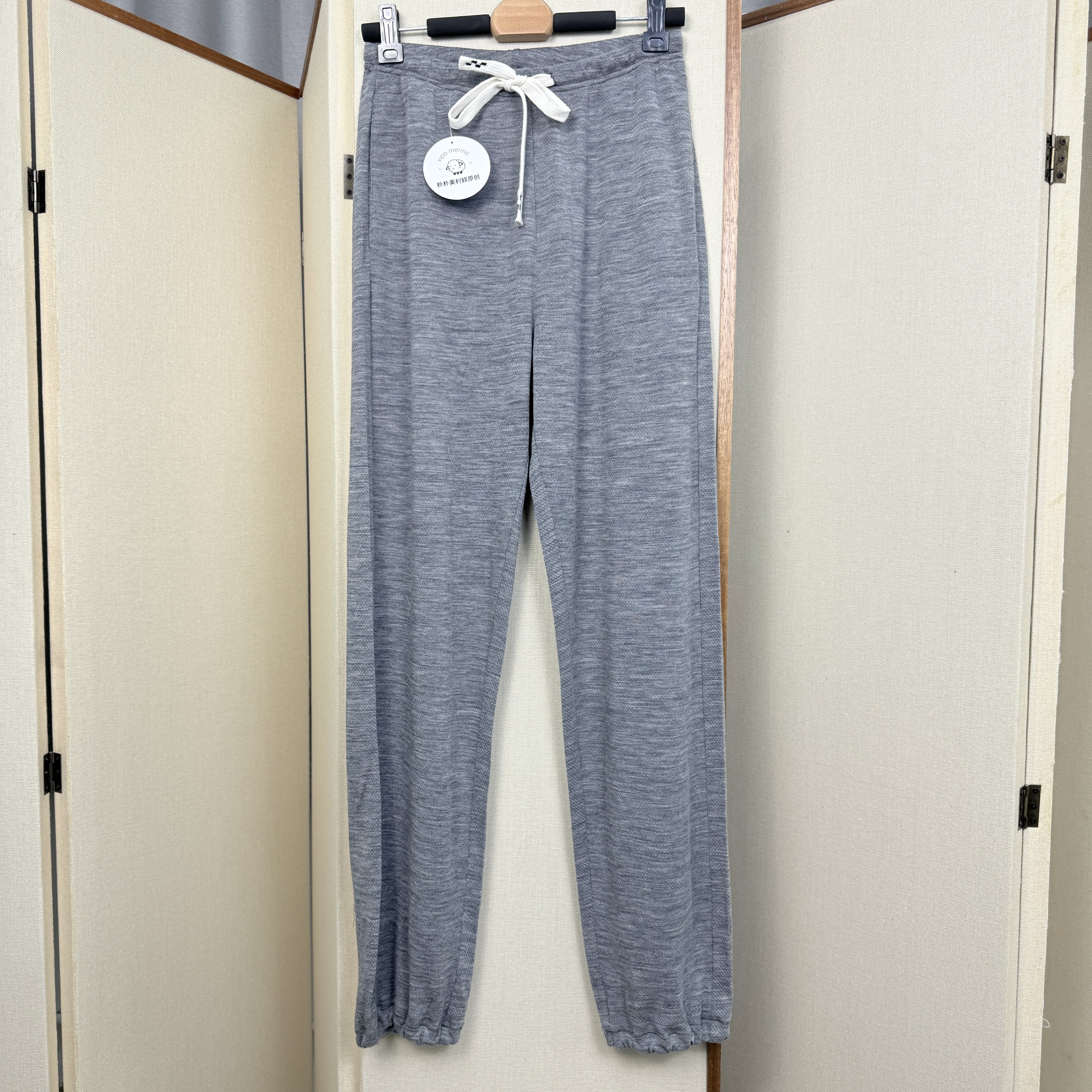 16.5微米儿童美利奴羊毛系带夏季休闲裤口袋款防蚊裤轻薄透气速干