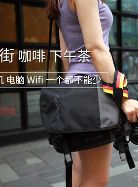 纳伽单肩30邮差大号相机包