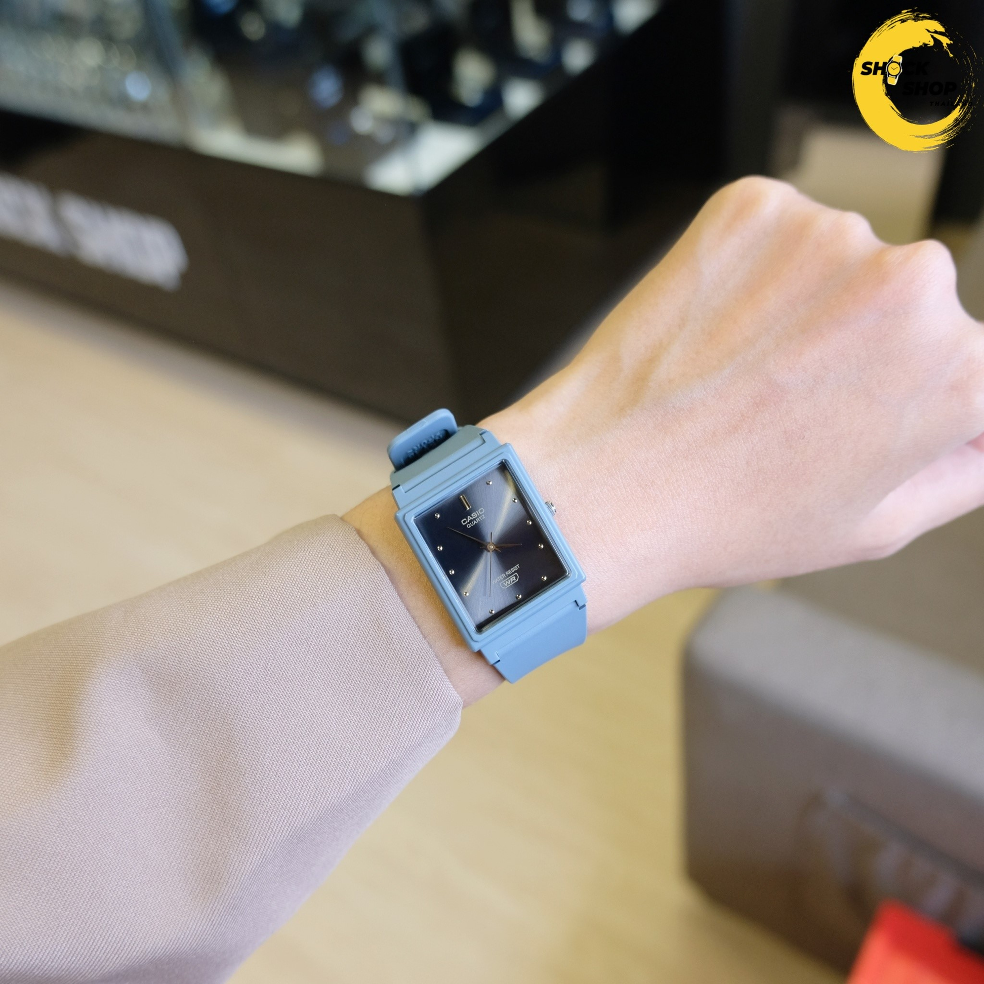 卡西欧手表女生简约指针防水学生手表MQ-38UC海外直邮