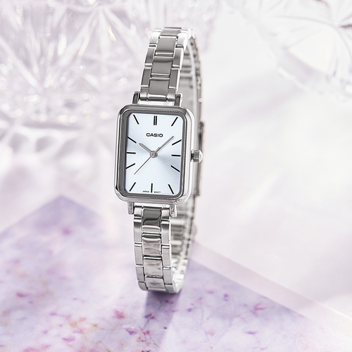 正品直邮卡西欧小方块新款女表