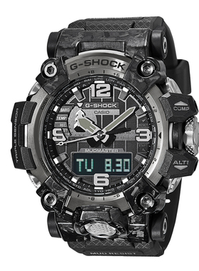 casio卡西欧泥王三代手表男G-SHOCK太阳能防水GWG-B1000海外直邮