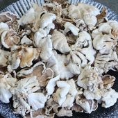 农家特产食用菌蘑菇菌煲汤炒菜 云南德宏白参菌干货250克 包邮