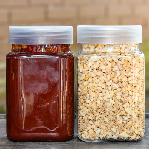 正宗芒海拌菜酱云南德宏芒市拌菜酱香辣酱舂花生碎瓶装