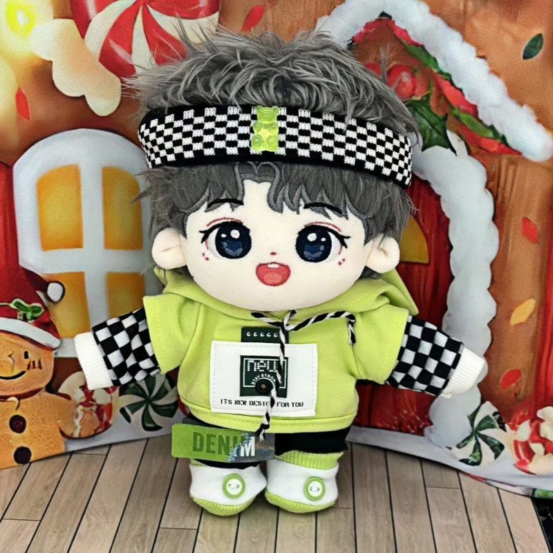 20CM无畏杨涛棉花娃娃衣服套装