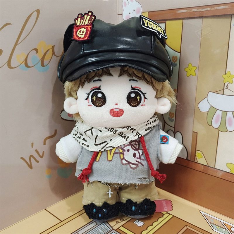 20cm黄子弘凡棉花娃娃名侦探学院