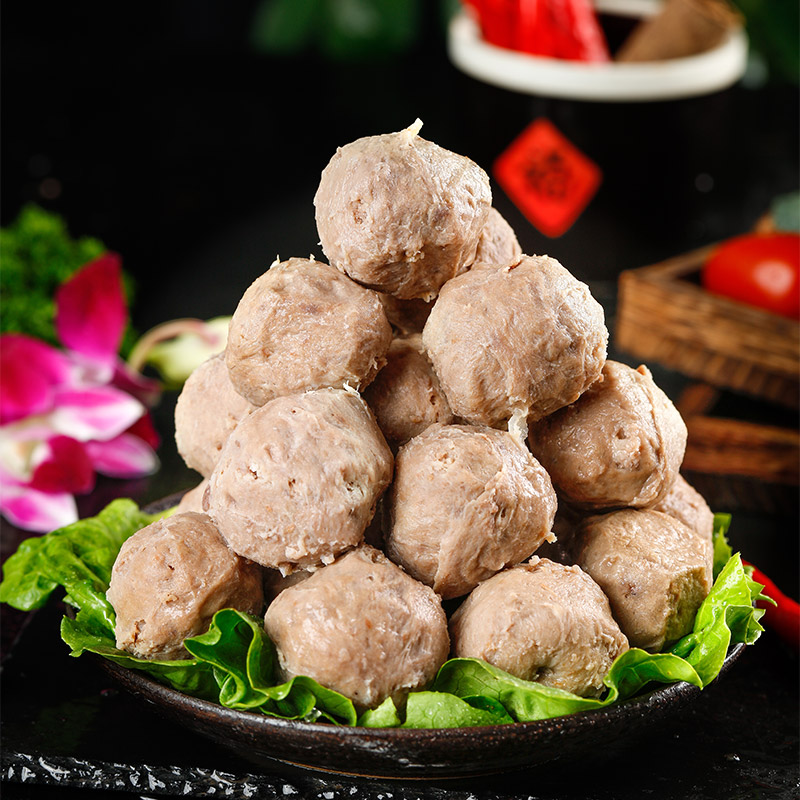恒都手打牛肉丸100g*5