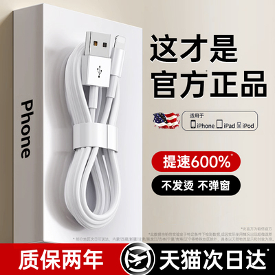 【官方正品】苹果闪充数据线