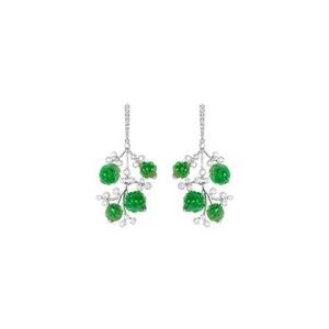 含税代购Samuel Kung jade 18 多串耳环2021新款秋冬女士奢侈品