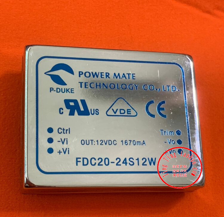 FDC20-24S05W FDC20-24S12W FDC20-24S15W FDC20-24D05W全新供应