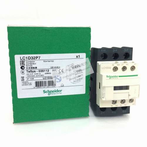 全新原装正品三极交流继电器 LC1D32P7电压230VAC