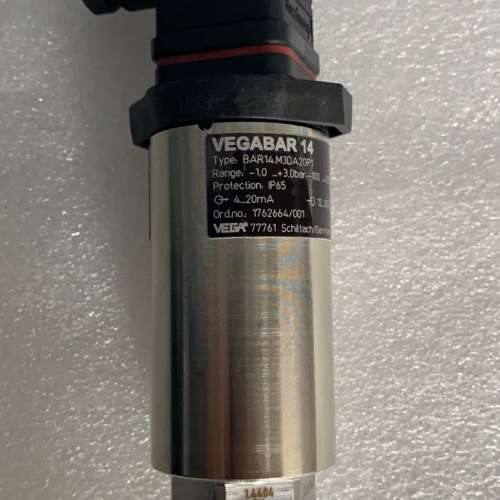 VEGA BAR14.M3DA2GP1 -1.0…+3.0bar 4…20mA 12…30V 感测器议价