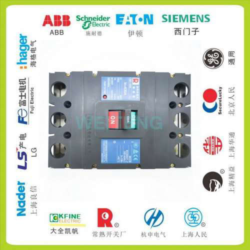 常熟开关厂 CM1-630L/3300 塑胶外壳式断路器 MCCB三相总空气开关