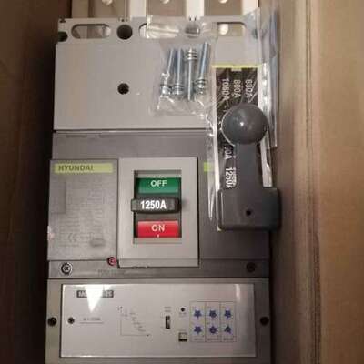 原装正品HYUNDAI 现代 塑壳断路器UCB1250S 替代HiBL1203NE