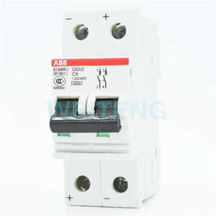 440V小型断路器 ABB 空气开关交直流型220 A000445导轨 S262UC