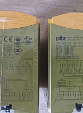 pilz 750126 皮尔磁751126安全模块 PNOZ s6.1 24VDC 3 n/o 1 n/c