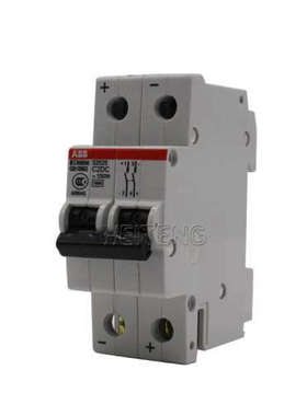 9年老店 ABB S252S-C2DC S252S-C4DC 空气开关直流电小型断路器2P