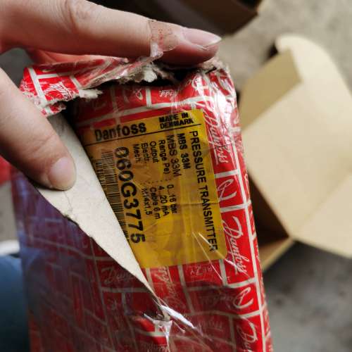 压力感测器 5150222 /060G3775/ MBS 33M 1 个 DANFOSS，NEW 0-