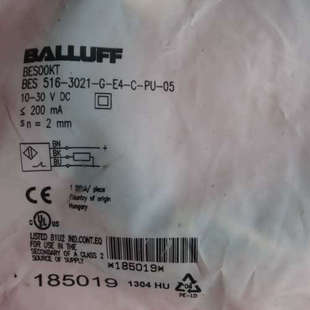 现货 516 BES00KT 3021 BALLUFF巴鲁夫BES 全新原装