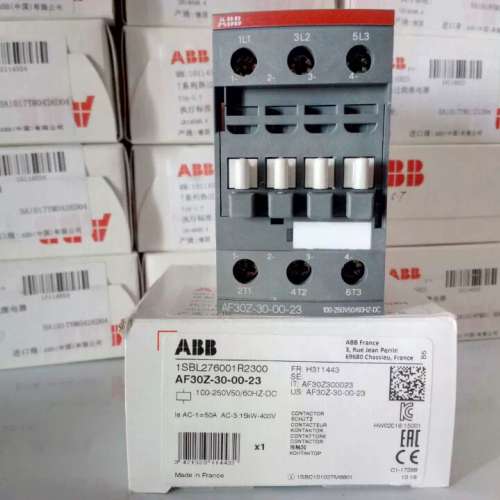 【原装正品】ABB 接触器 AS09-30-01-25*220V50/60HZ
