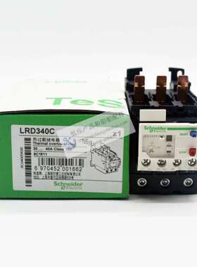 全新原装正品TeSys D系列(class 10A)热过载继电器 LRD340C