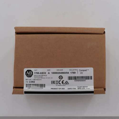 1769-ASCII原装美国AB罗克韦尔PLC模块 质保一年CompactLogix系列