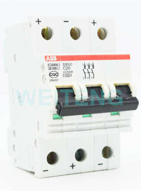 ABB S263UC-C20 C16 C10 空气开关交直流型 220/440V 小型断路器