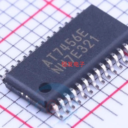 全新原装 AT7456E AT7456 TSSOP-28 OSD字符叠加芯片IC